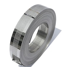 Лента нержавеющая перфорированная прямая 12Х18Н9 0,5 мм