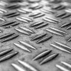 Лист нержавеющий рифленый г/к дуэт AISI 316Ti 4 мм