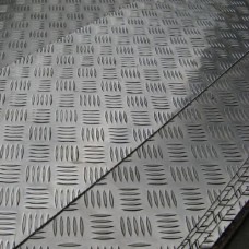 Лист нержавеющий рифленый г/к квинтет 09Х17Н7Ю 5 мм